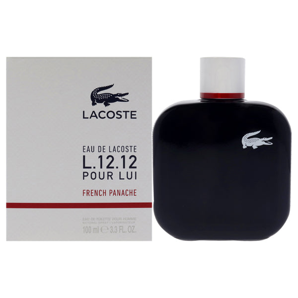 Lacoste Eau de Lacoste L.12.12 Pour Homme French Panache by Lacoste for Women - 3.4 oz EDT Spray