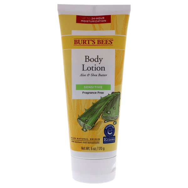 Burts Bees Aloe and Shea Butter Body Lotion by Burts Bees for Unisex - 6 oz Body Lotion