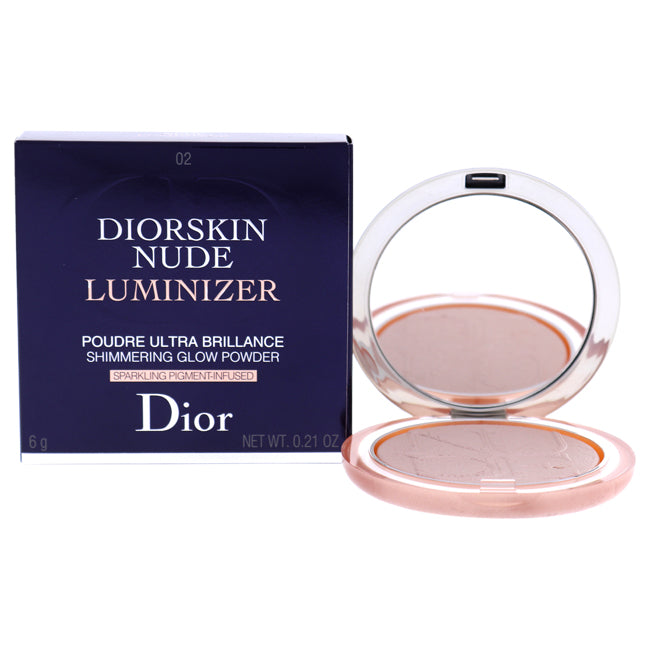 Christian Dior Diorskin Nude Luminizer Powder - 02 Pink Glow by Christian Dior for Women - 0.21 oz Powder