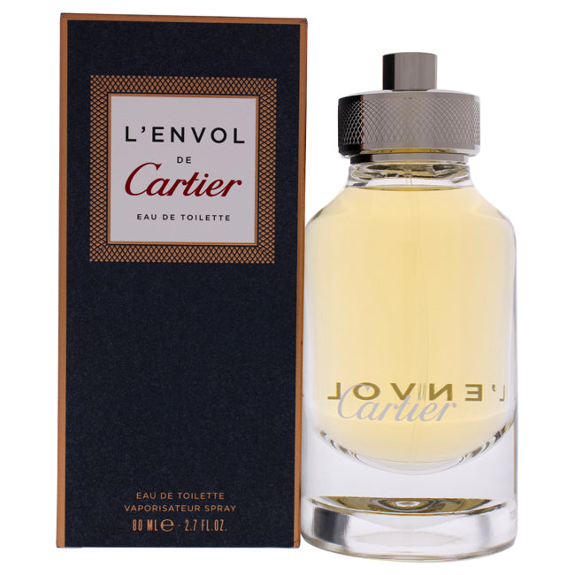 Cartier Lenvol by Cartier for Men - 2.7 oz EDT Spray