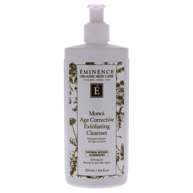 Eminence Monoi Age Corrective Exfoliating Cleanser by Eminence for Unisex - 8.4 oz Cleanser