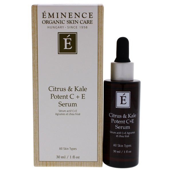Eminence Citrus and Kale Potent C Plus E Serum by Eminence for Unisex - 1 oz Serum