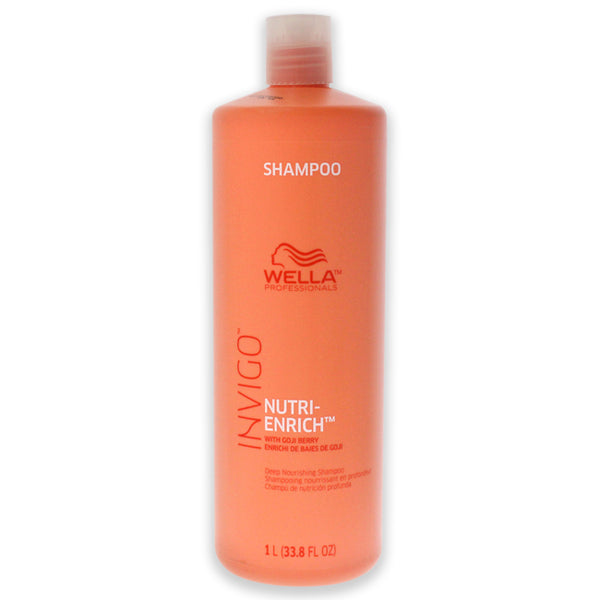 Wella Invigo Nutri-Enrich Deep Nourishing Shampoo by Wella for Unisex - 33.8 oz Shampoo