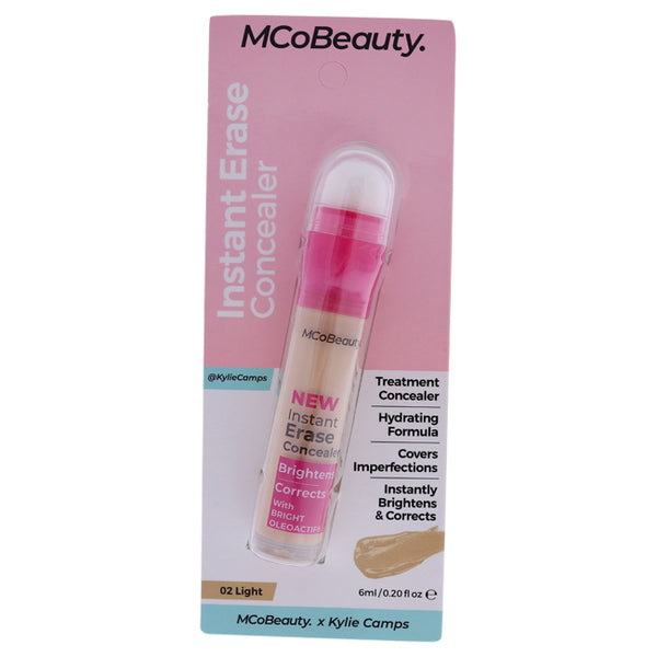 MCoBeauty Instant Eraser Concealer - 02 Light by MCoBeauty for Women - 0.2 oz Concealer