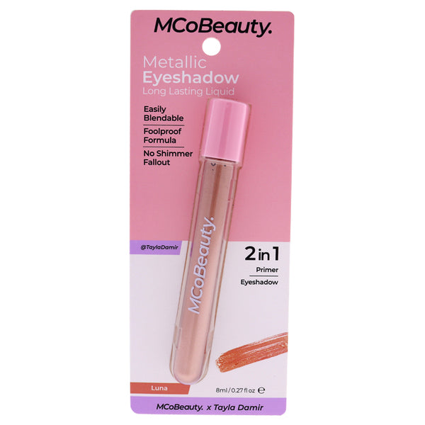 MCoBeauty Metallic Eyeshadow Long Lasting Liquid - Luna by MCoBeauty for Women - 0.27 oz Eyeshadow