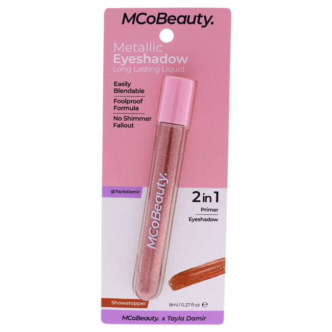 MCoBeauty Metallic Eyeshadow Long Lasting Liquid - Showstopper by MCoBeauty for Women - 0.27 oz Eyeshadow