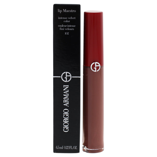 Giorgio Armani Lip Maestro Intense Velvet Color - 102 Sandstone by Giorgio Armani for Women - 0.22 oz Lipstick