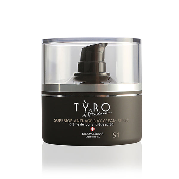 Tyro Superior Anti-Age Day Cream SPF 30 by Tyro for Unisex - 1.69 oz Cream