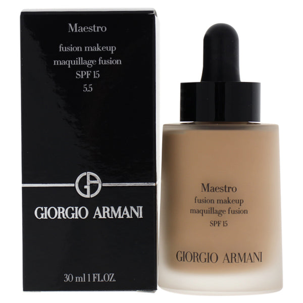 Giorgio Armani Maestro Fusion Makeup SPF 15 - 5.5 Medium-Neutral by Giorgio Armani for Women - 1 oz Foundation