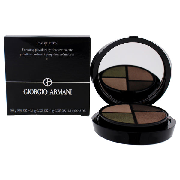 Giorgio Armani Eye Quatro Eyeshadow Palette - 06 Incognito by Giorgio Armani for Women - 0.125 oz Eyeshadow