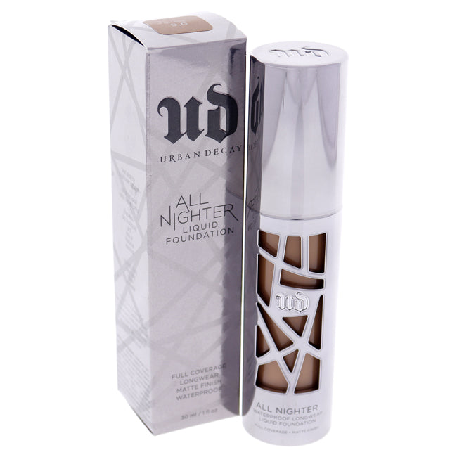 Urban Decay All Nighter Liquid Foundation - 9.0 by Urban Decay for Women - 1 oz Foundation