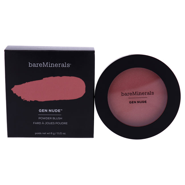 bareMinerals Gen Nude Powder Blush - On the Mauve by bareMinerals for Women - 0.21 oz Blush