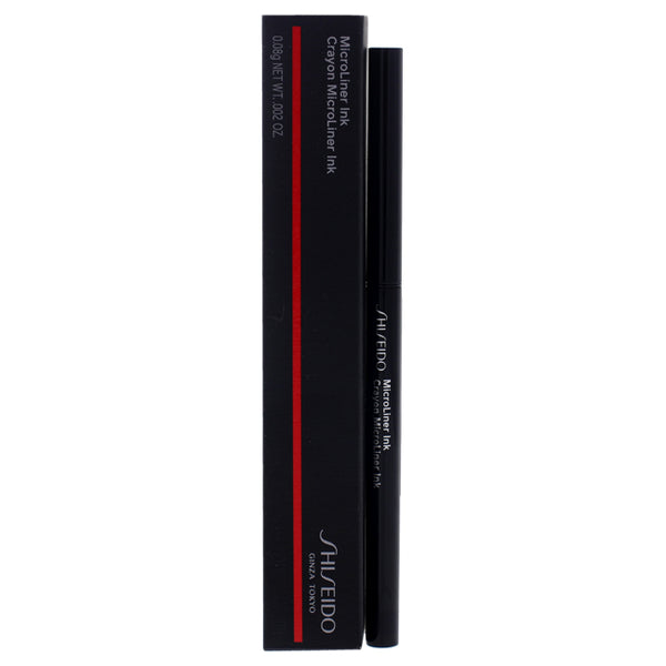 Shiseido MicroLiner Ink Eyeliner - 01 Black by Shiseido for Women - 0.002 oz Eyeliner