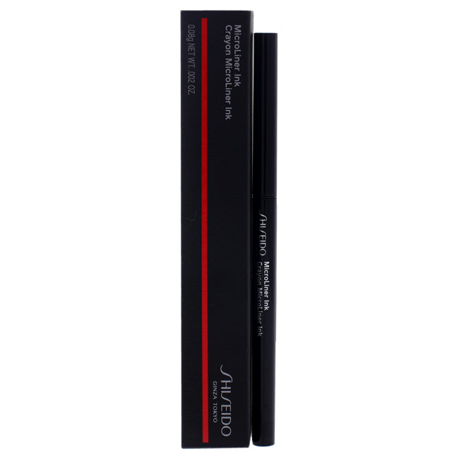 Shiseido MicroLiner Ink Eyeliner - 01 Black by Shiseido for Women - 0.002 oz Eyeliner