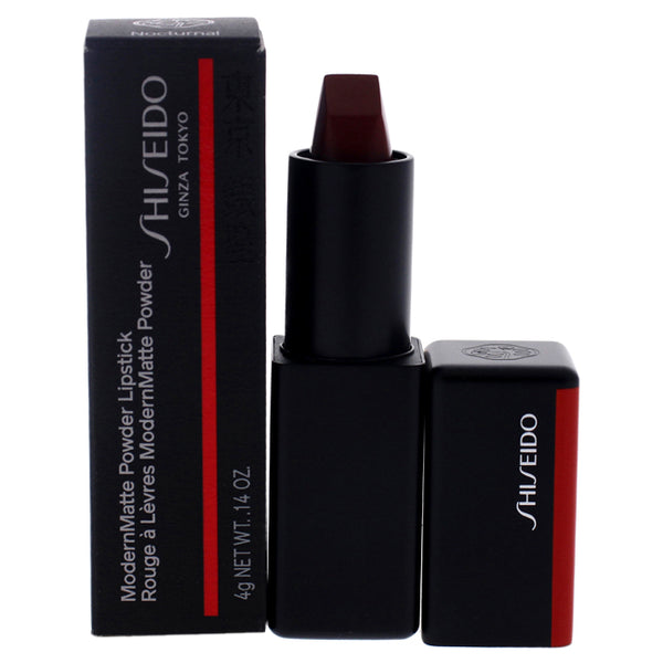 Shiseido ModernMatte Powder Lipstick - 521 Nocturnal by Shiseido for Women - 0.14 oz Lipstick