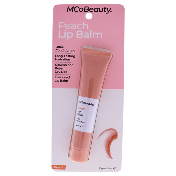 MCoBeauty Lip Balm - Peach by MCoBeauty for Women - 0.53 oz Lip Balm