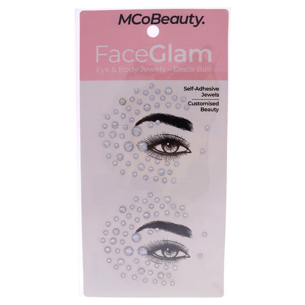 MCoBeauty Face Glam Eye and Body Jewels - Disco Ball by MCoBeauty for Women - 1 Pc Glitter