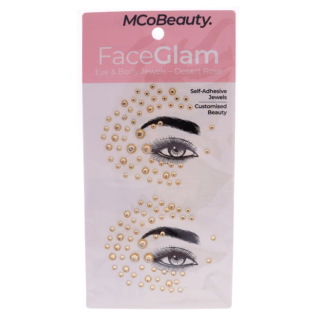 MCoBeauty Face Glam Eye and Body Jewels - Dessert Rose by MCoBeauty for Women - 1 Pc Glitter