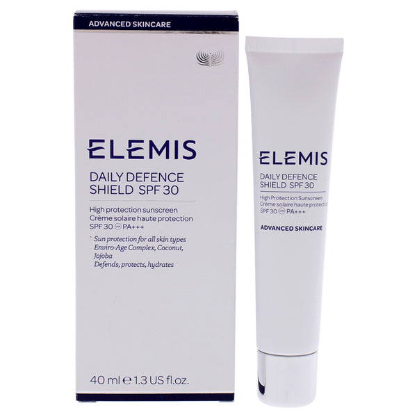Elemis Daily Defence Shield SPF 30 by Elemis for Unisex - 1.4 oz Sunscreen