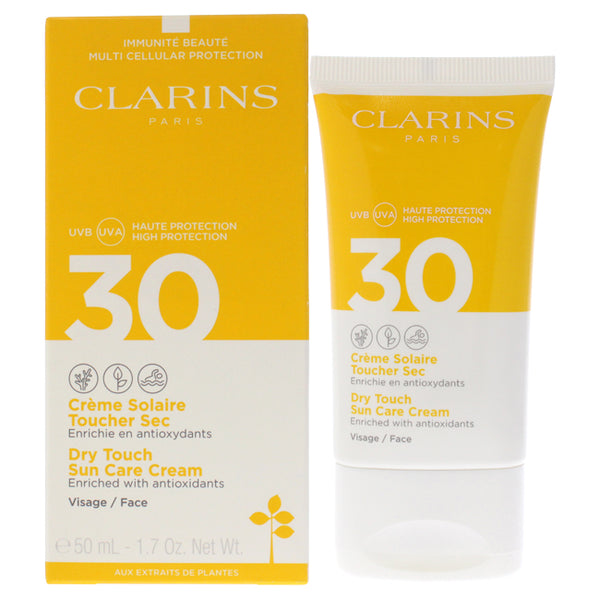 Clarins Sun Care Cream SPF 30 by Clarins for Unisex - 1.7 oz Sunscreen