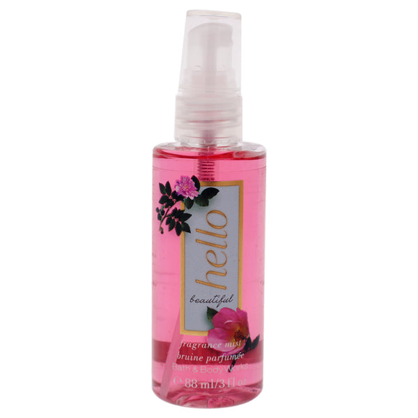 Bath and Body Works Hello Beautiful by Bath and Body Works for Women - 3 oz Fine Fragrance Mist