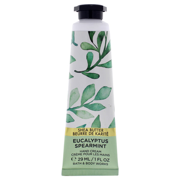 Bath and Body Works Eucalyptus Spearmint Hand Cream by Bath and Body Works for Women - 1 oz Cream