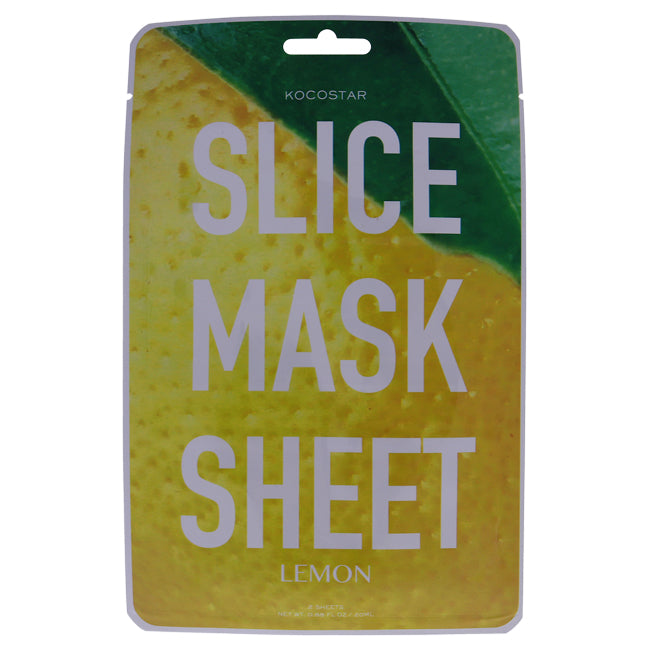 Kocostar Slice Sheet Mask - Lemon by Kocostar for Unisex - 1 Pc Mask