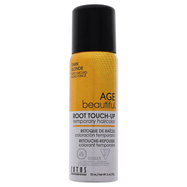 AGEbeautiful Root Touch Up Temporary Haircolor Spray - Dark Blonde by AGEbeautiful for Unisex - 2 oz Hair Color