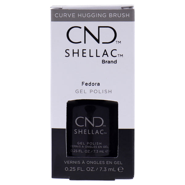 CND Shellac Nail Color - Fedora by CND for Women - 0.25 oz Nail Polish