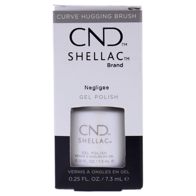 CND Shellac Nail Color - Negligee by CND for Women - 0.25 oz Nail Polish