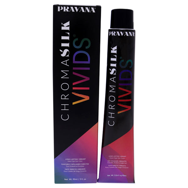 Pravana ChromaSilk Vivids Long-Lasting Vibrant Color - Garnet by Pravana for Unisex - 3 oz Hair Color