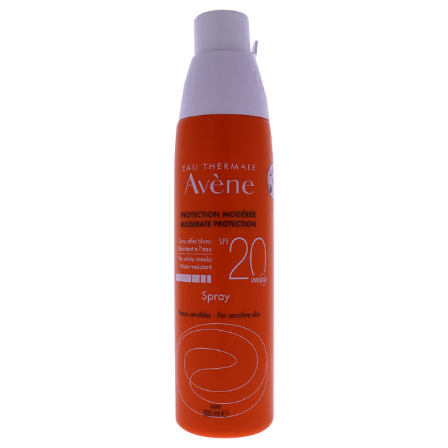 Avene Moderate Protection Spray SPF 20 by Avene for Women - 6.7 oz Sunscreen