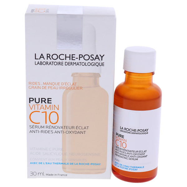 La Roche-Posay Pure Vitamin C10 Serum by La Roche-Posay for Unisex - 1.0 oz Serum