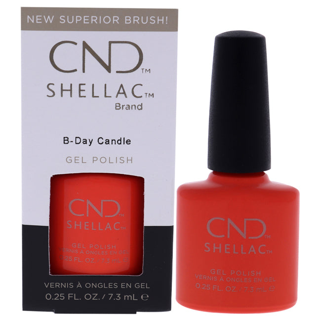 CND Shellac Nail Color - B-Day Candle by CND for Women - 0.25 oz Nail Polish