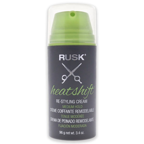 Rusk Heatshift Re-Styling Cream by Rusk for Unisex - 3.4 oz Cream