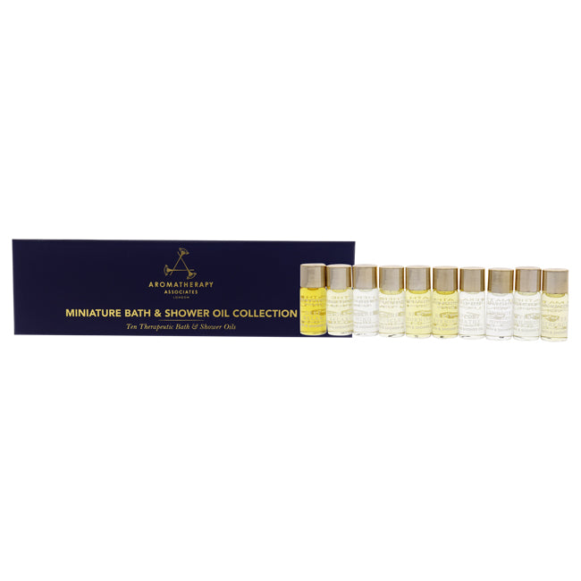 Aromatherapy Associates Miniature Bath and Shower Oil Collection by Aromatherapy Associates for Women - 10 x 0.1 oz Shower Oil