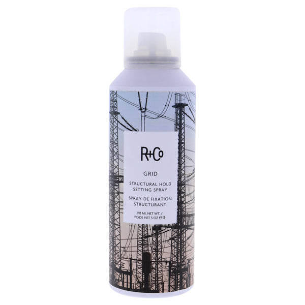 R+Co Grid Structural Hold Setting Spray by R+Co for Unisex - 5 oz Hair Spray