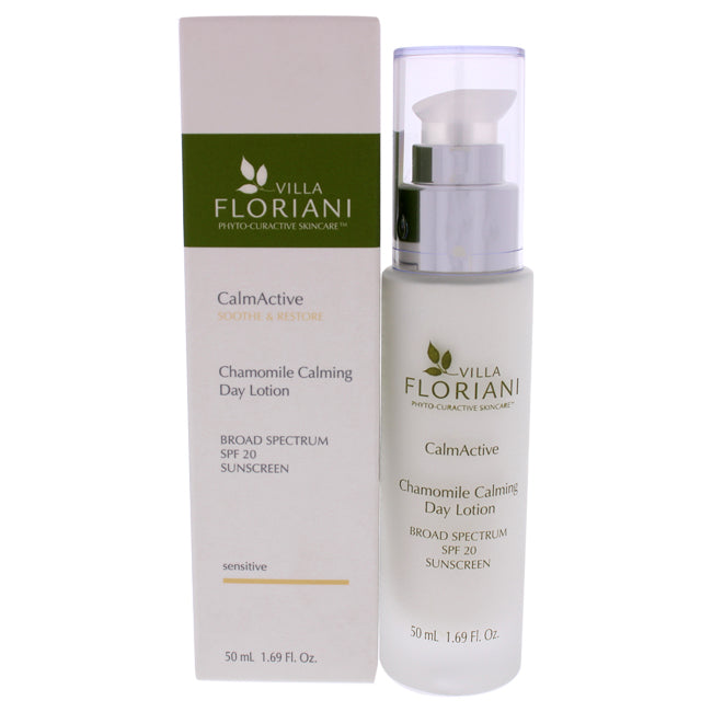 Villa Floriani Calming Day Lotion SPF 20 - Chamomile by Villa Floriani for Women - 1.69 oz Lotion