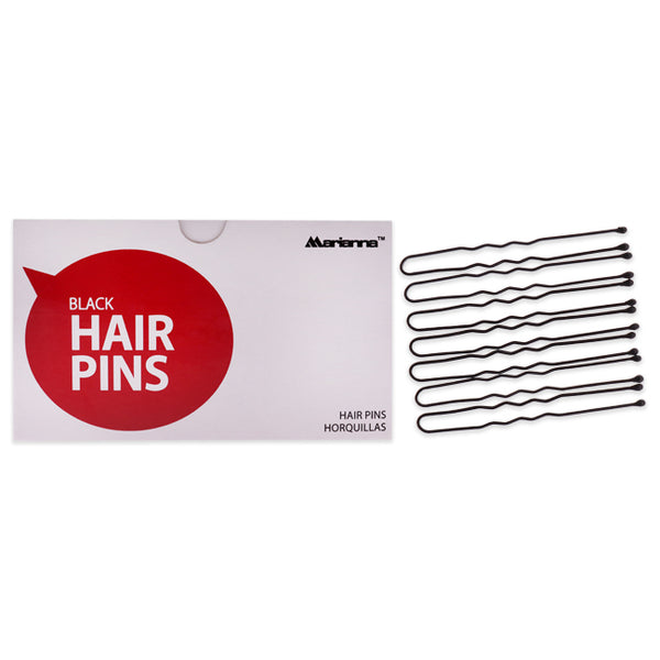 Marianna Pro Basic Hair Pins - Black by Marianna for Women - 1 lb Hair Clips