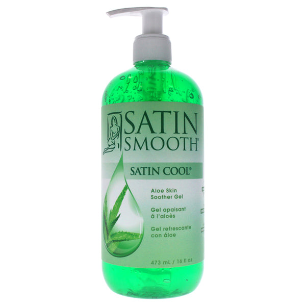 Satin Smooth Satin Cool Aloe Skin Soother Gel by Satin Smooth for Unisex - 16 oz Gel