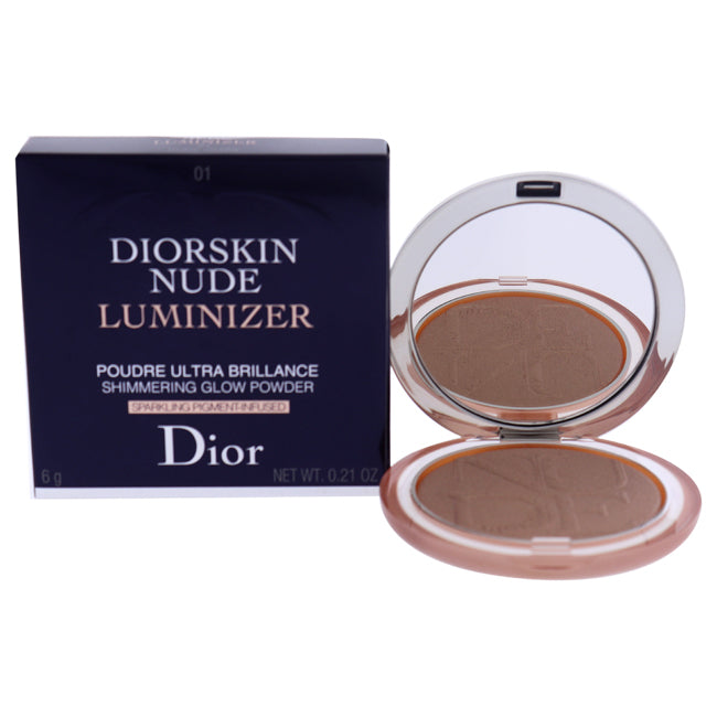 Christian Dior Diorskin Nude Luminizer Powder - 01 Nude Glow by Christian Dior for Women - 0.21 oz Powder