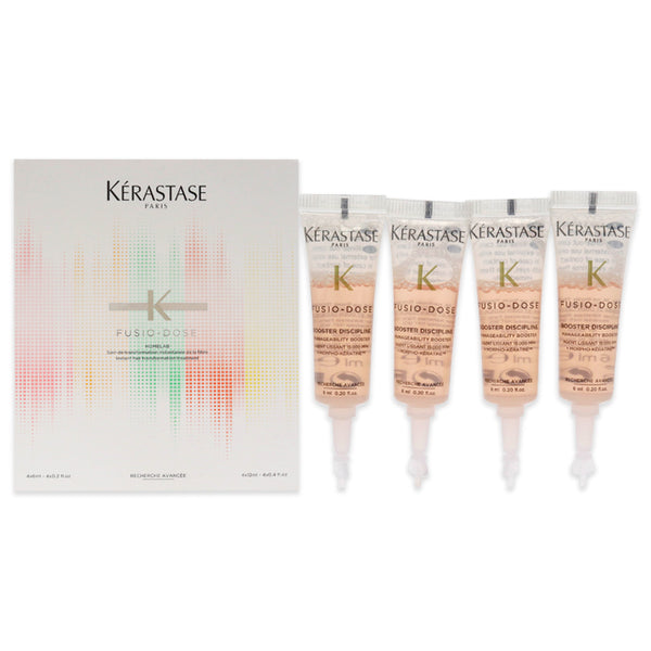 Kerastase Fusio-dose Homelab Discipline by Kerastase for Unisex - 4 x 0.2 oz Treatment