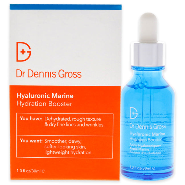 Dr Dennis Gross Hyaluronic Marine Hydration Booster by Dr. Dennis Gross for Women - 1 oz Booster