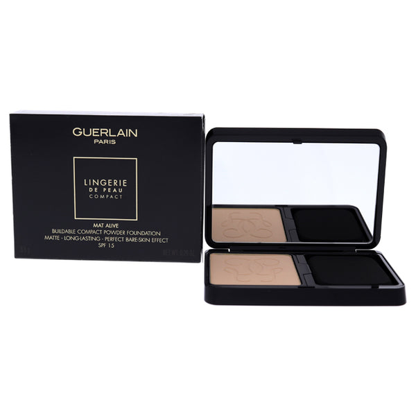 Guerlain Lingerie De Peau Compact Powder Foundation SPF 15 - 01N Very Light by Guerlain for Women - 0.29 oz Foundation