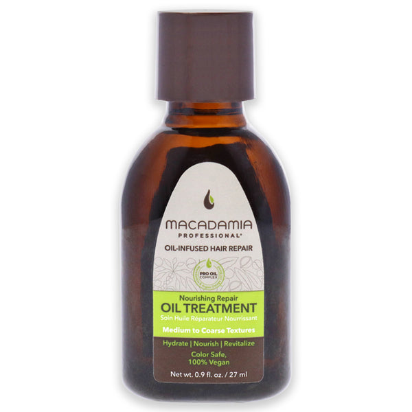 Macadamia Oil Nourishing Repair Oil Treatment by Macadamia Oil for Unisex - 0.9 oz Treatment