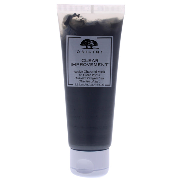 Origins Clear Improvement Active Charcoal Mask by Origins for Unisex - 2.5 oz Mask