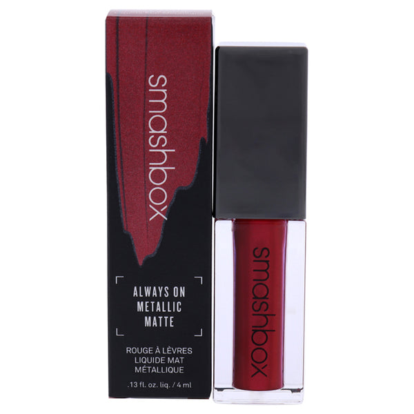 SmashBox Always On Metallic Matte Liquid - Maneater by SmashBox for Women - 0.13 oz Lipstick