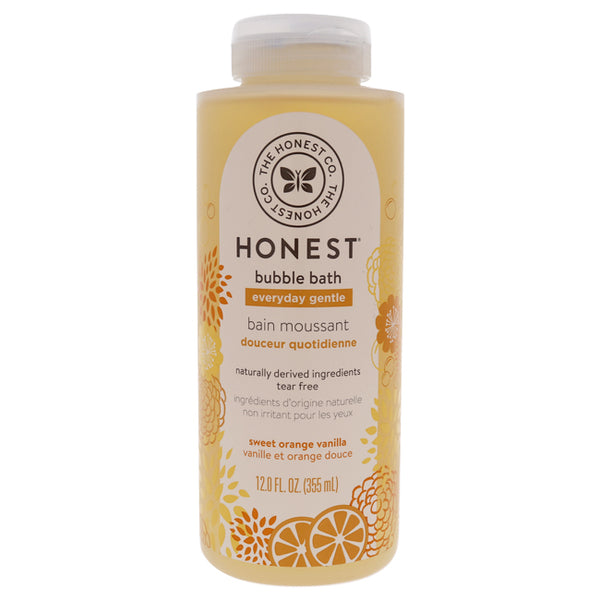 Honest Bubble Bath Everyday Gentle - Sweet Orange Vanilla by Honest for Kids - 12 oz Bubble Bath