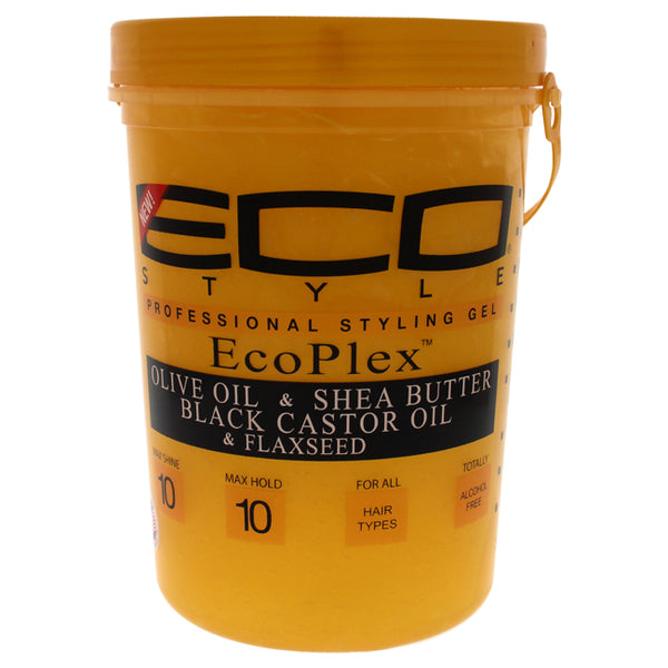 Ecoco Eco Style Gel - Olive Oil and Shea Butter Black Castor Oil and Flaxseed by Ecoco for Unisex - 80 oz Gel