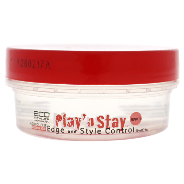 Ecoco Playn Stay Edge Control Gel - Seaweed by Ecoco for Unisex - 3 oz Gel